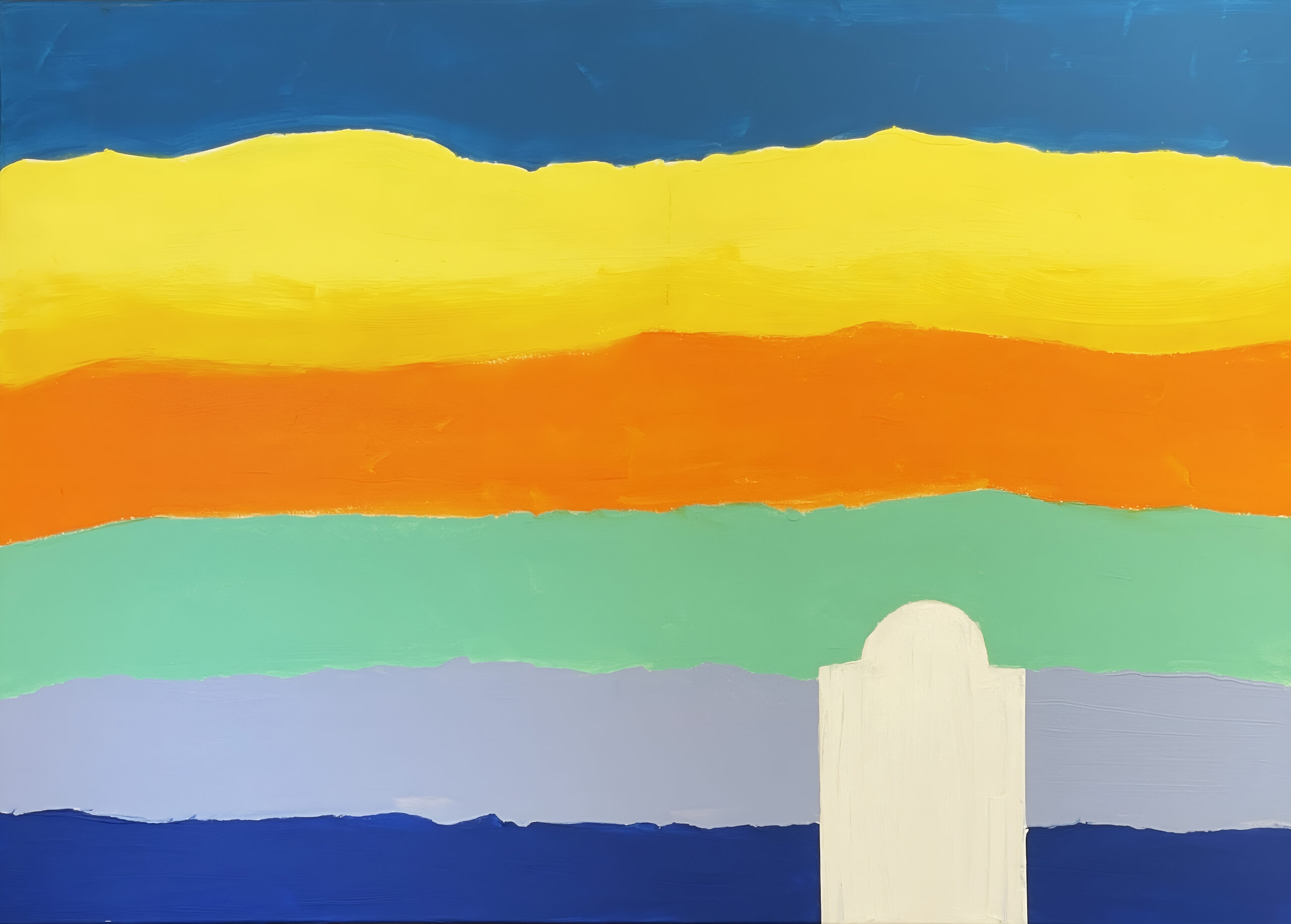Tahar Ben Jelloun, «Paysage Maroc Sud», 2024