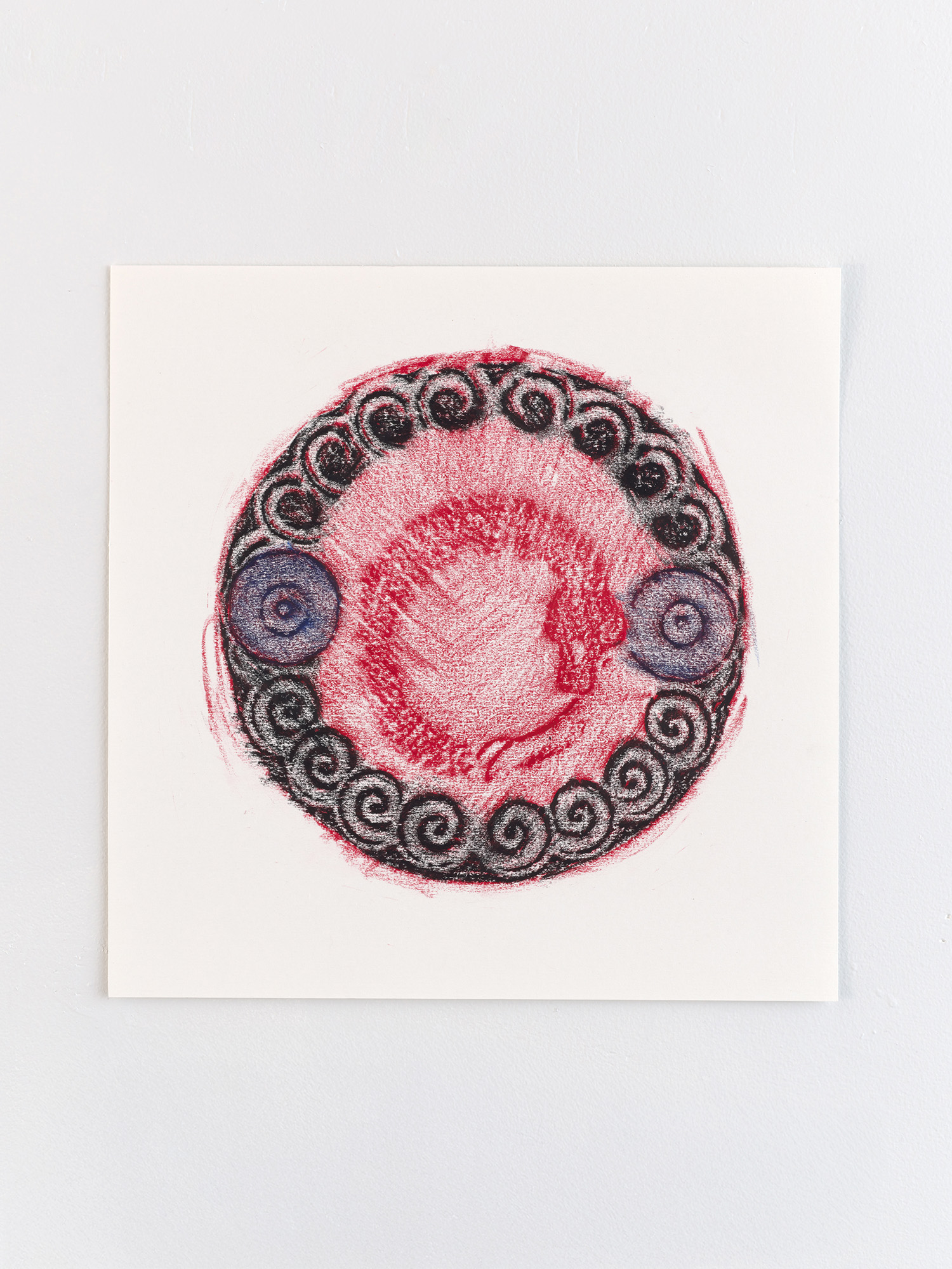 Allyson Vieira, «Gorgoneion, snake 3 (Rubbing 14)», 2025, Pascal Robert Gallery