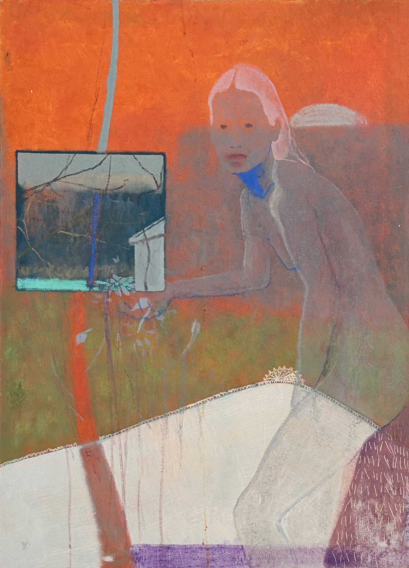 Blerta Hashani «Tri Skena Imagjinare», (Three Imaginary Scenes), 2020, Pascal Robert Gallery